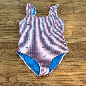 Vineyard Vines red white & blue swimsuit